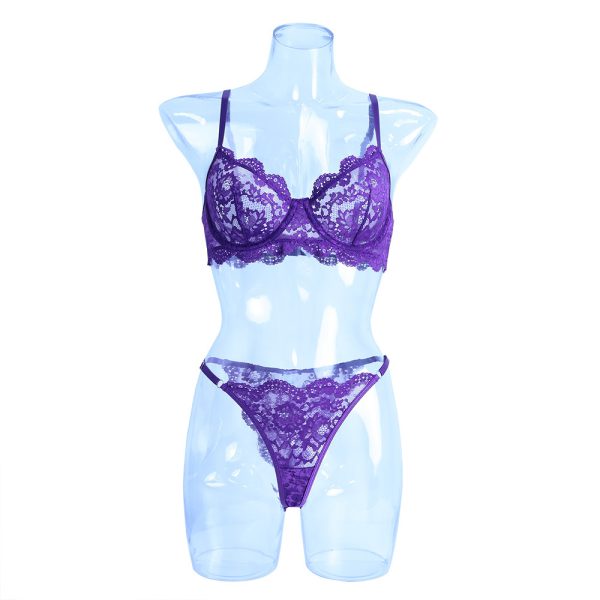 French style lingerie lace sexy suit - Image 5