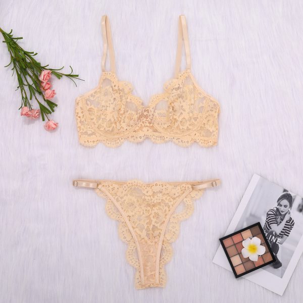 French style lingerie lace sexy suit - Image 10