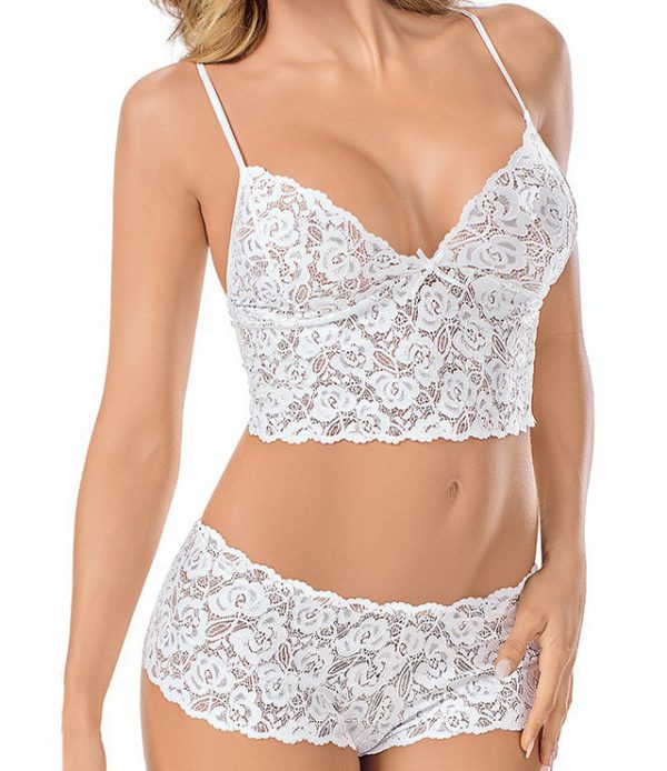 women lingerie suit sexy lingerie slim wear see through lace lingerie - Image 4