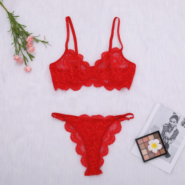 French style lingerie lace sexy suit - Image 9